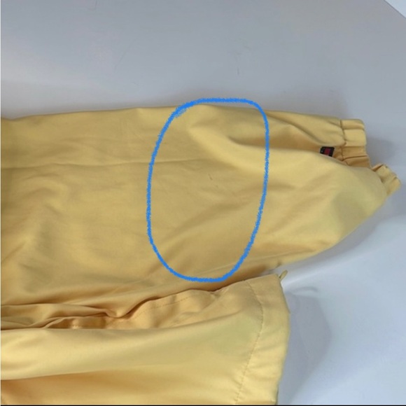 Tommy Hilfiger Golf Quarter Zip Jacket Yellow L - Picture 14 of 16